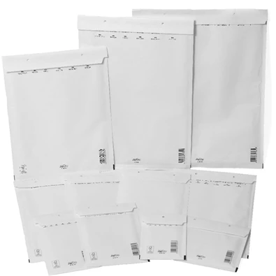 140x225mm fehér légpárnás tasak 12/B 140x225mm fehér légpárnás tasak 12/B