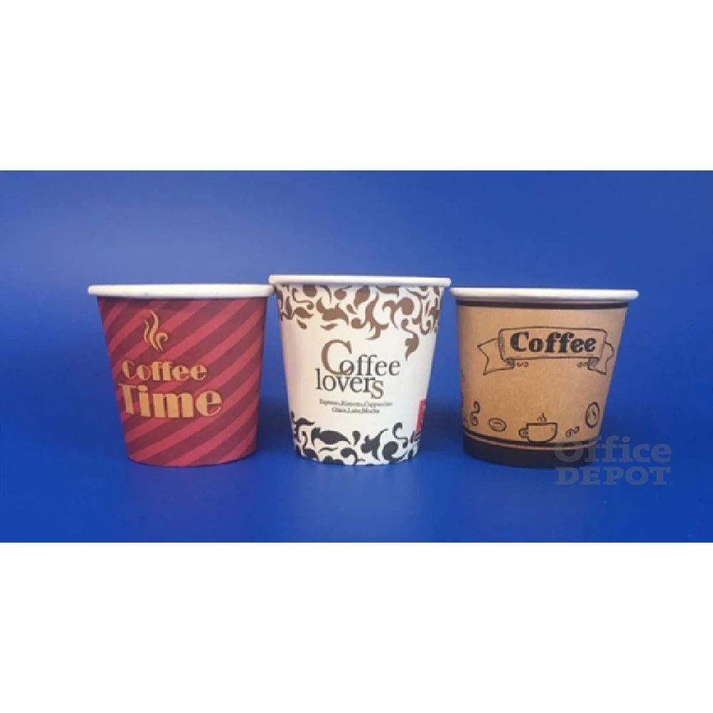 14633 1 dl ppo 62mm 50/cs vegyes mintás nyomott papírpohár