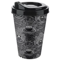 IRIS COFFEE CUP kávéspohár tetővel 400ml IRIS COFFEE CUP kávéspohár tetővel 400ml