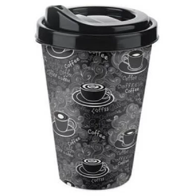 IRIS COFFEE CUP kávéspohár tetővel 400ml IRIS COFFEE CUP kávéspohár tetővel 400ml