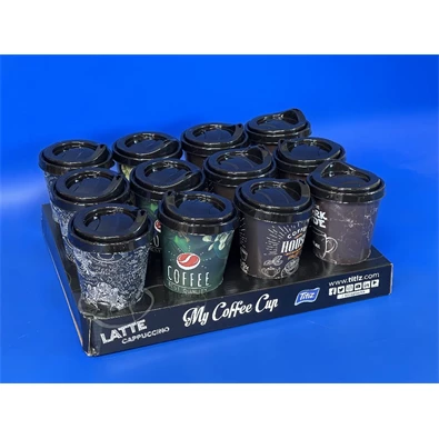 IRIS COFFEE CUP kávéspohár tetővel 400ml IRIS COFFEE CUP kávéspohár tetővel 400ml