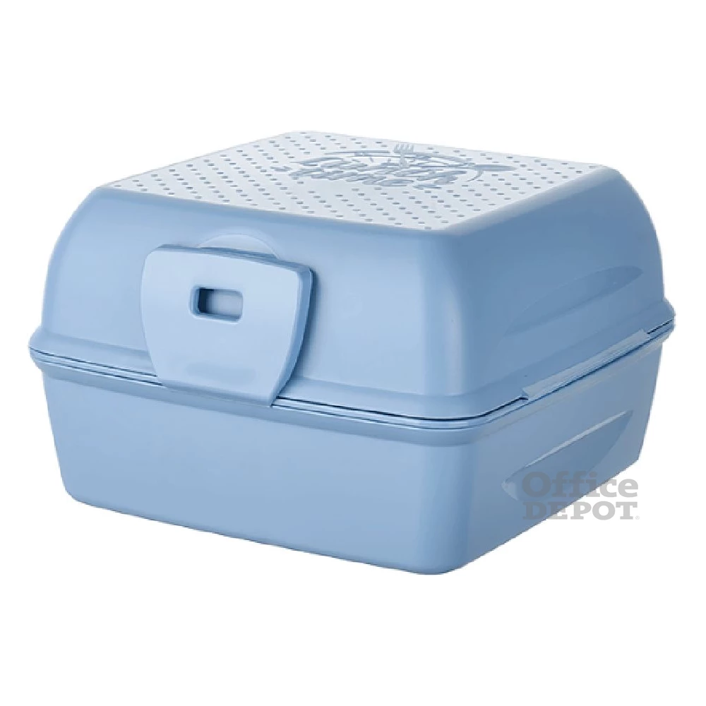 15577 Lunch Box Villa+Kanállal ebéd tárolódoboz