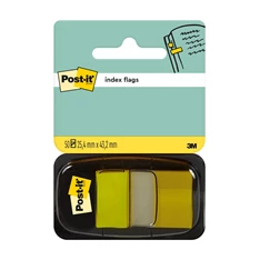 3M Post-it 680-5 25x43mm öntapadós 50lapos sárga jelölőcímke 3M Post-it 680-5 25x43mm öntapadós 50lapos sárga jelölőcímke