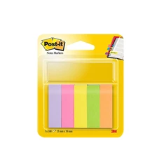 Post-it 15x50mm 5x100lap neon papír jelölőlap Post-it 15x50mm 5x100lap neon papír jelölőlap