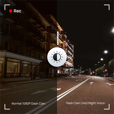 70mai Dash Cam Lite 2 menetrögzítő kamera 70mai Dash Cam Lite 2 menetrögzítő kamera