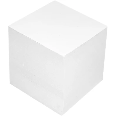8,5x8,5x8,5cm fehér kockatömb 8,5x8,5x8,5cm fehér kockatömb