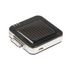 A-Solar Solar Super Charger napelemes töltő, iPod/iPhone, 1900 mAh-s akkumulátorral A-Solar Solar Super Charger napelemes töltő, iPod/iPhone, 1900 mAh-s akkumulátorral