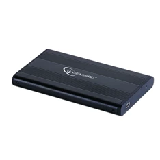 Gembird EE2-U2S-5 USB 2.0 fekete külső ház Gembird EE2-U2S-5 USB 2.0 fekete külső ház