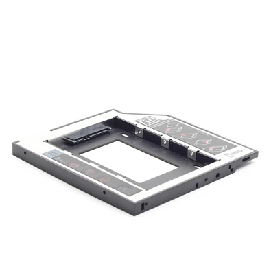 Gembird notebook 9,5mm ODD optikai meghajtó helyére HDD, SSD beépítő keret Gembird notebook 9,5mm ODD optikai meghajtó helyére HDD, SSD beépítő keret