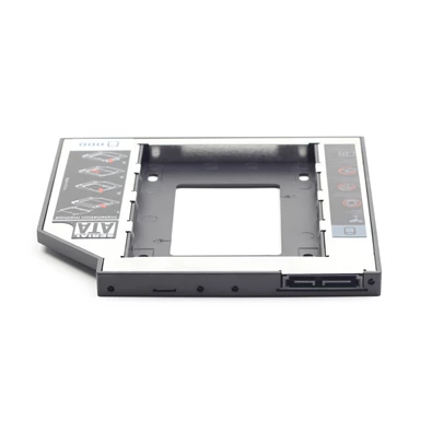 Gembird notebook 9,5mm ODD optikai meghajtó helyére HDD, SSD beépítő keret Gembird notebook 9,5mm ODD optikai meghajtó helyére HDD, SSD beépítő keret