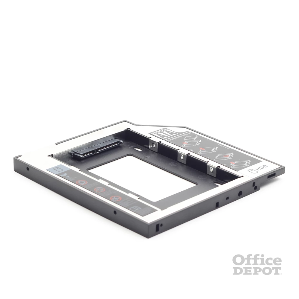 Gembird notebook 9,5mm ODD optikai meghajtó helyére HDD, SSD beépítő keret