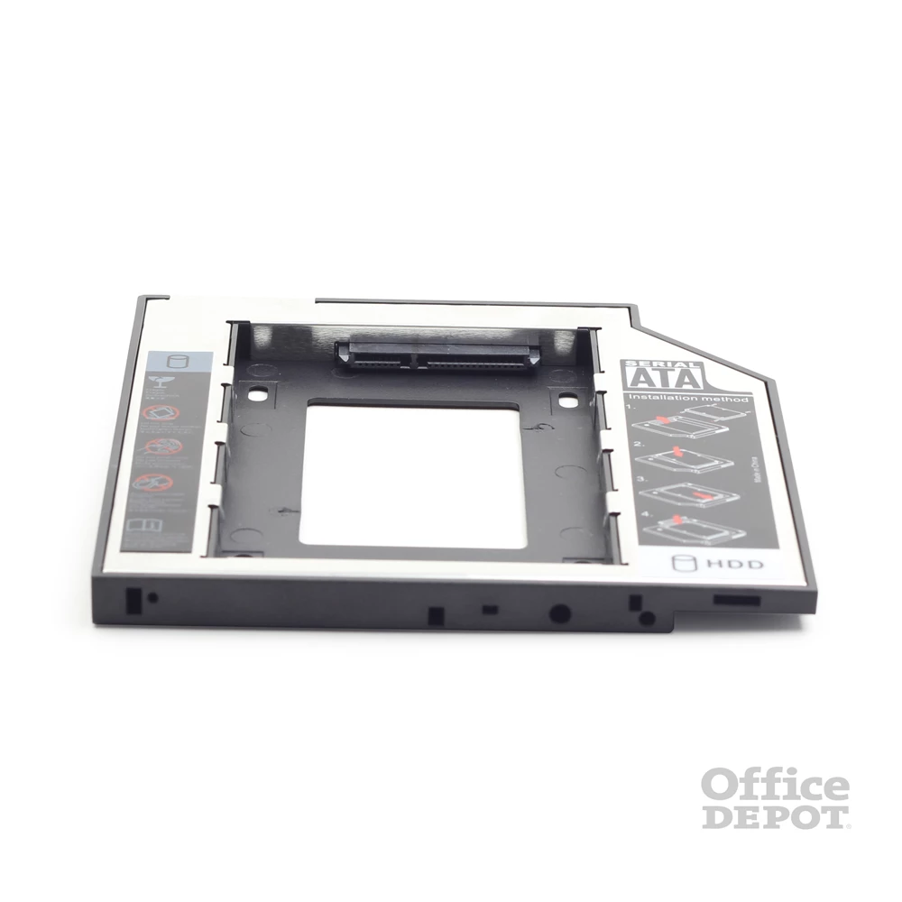 Gembird notebook 9,5mm ODD optikai meghajtó helyére HDD, SSD beépítő keret