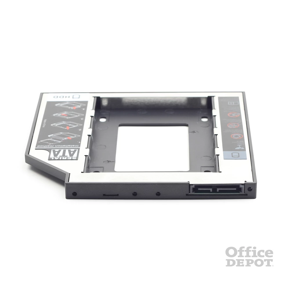 Gembird notebook 9,5mm ODD optikai meghajtó helyére HDD, SSD beépítő keret
