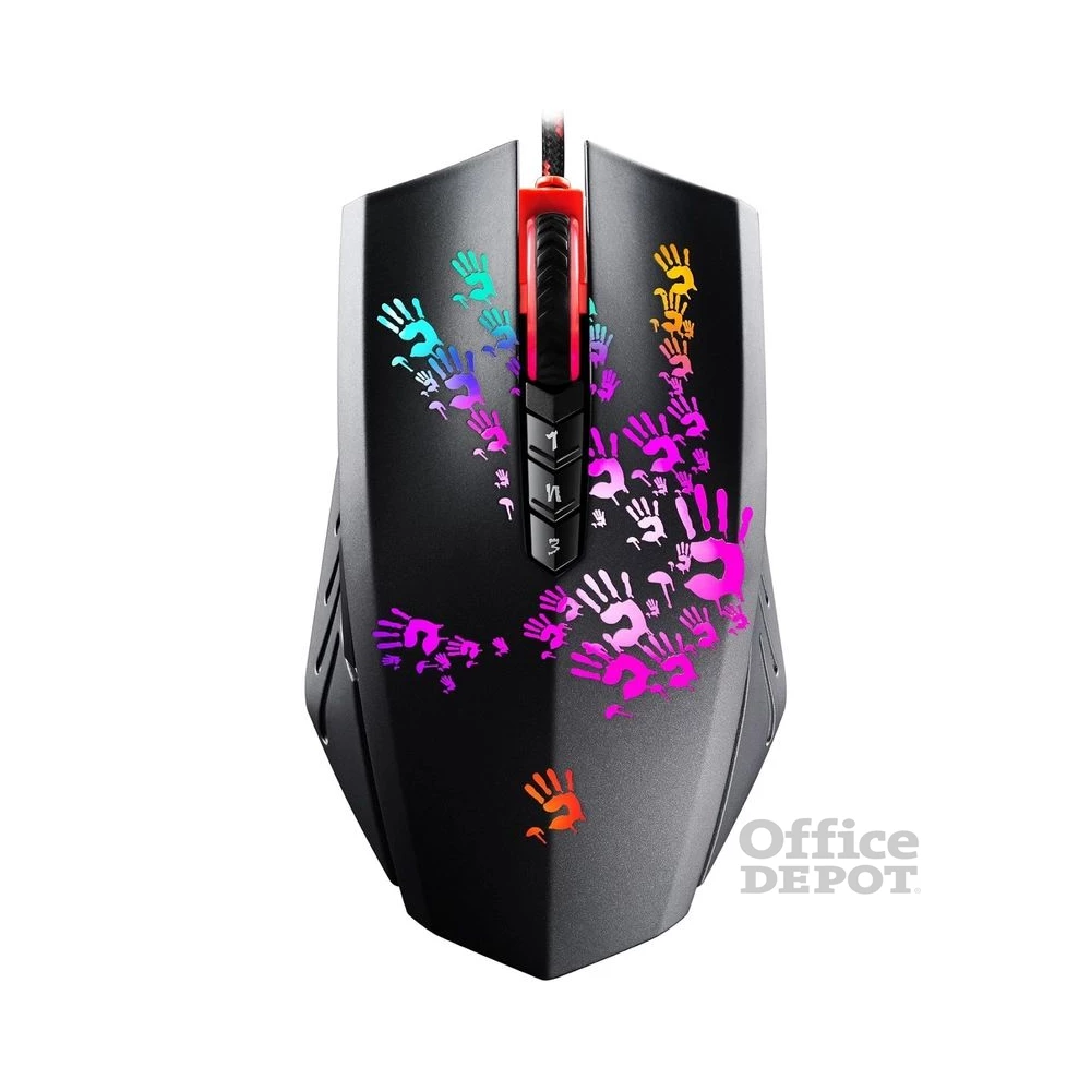 A4-Tech A4TMYS46161 Bloody Blazing A60 USB fekete gamer egér