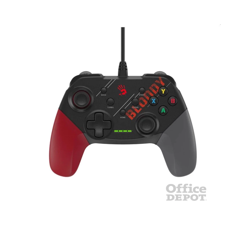 A4-Tech A4TJOY47404 Bloody GP30 PC/PS3/Android USB vezetékes fekete kontroller