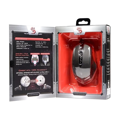 A4-Tech A4TMYS43935 Bloody V8m USB fekete gamer egér A4-Tech A4TMYS43935 Bloody V8m USB fekete gamer egér