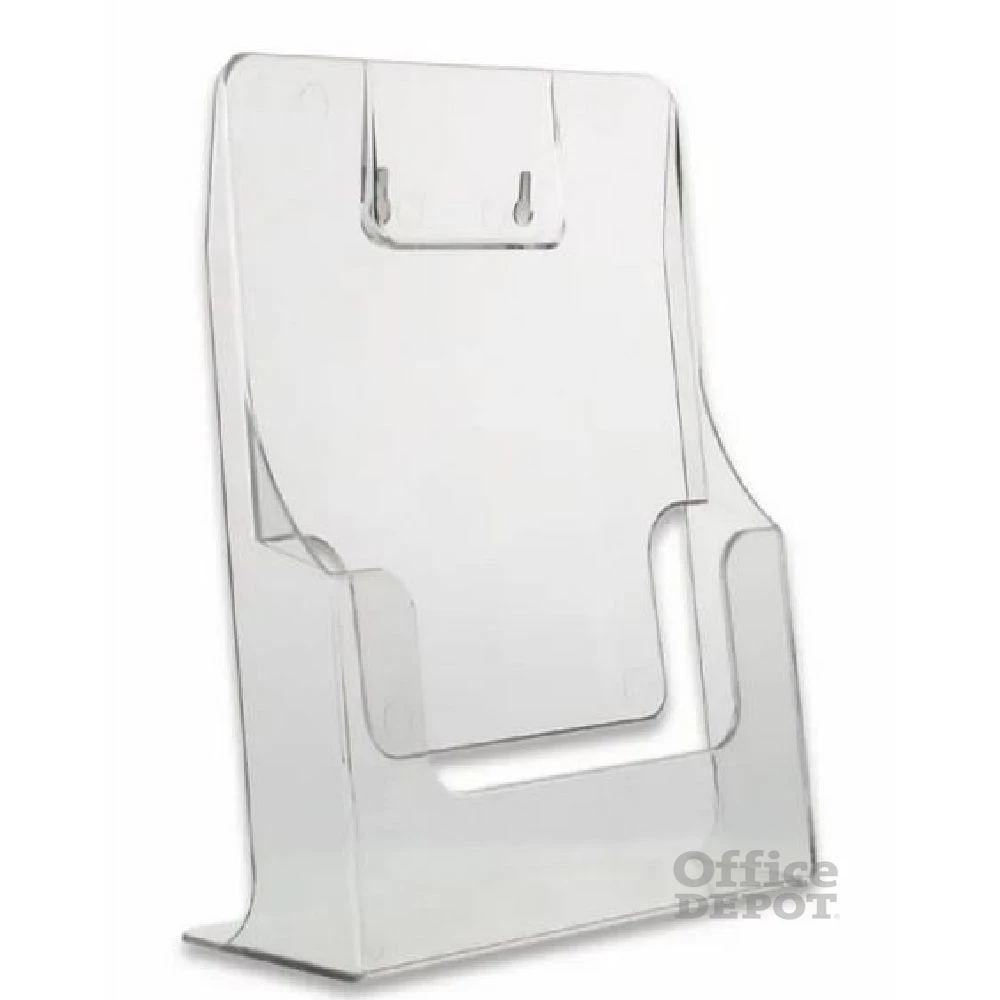 A4 asztali/fali belső méret: 230x29 x27mm szórólaptartó