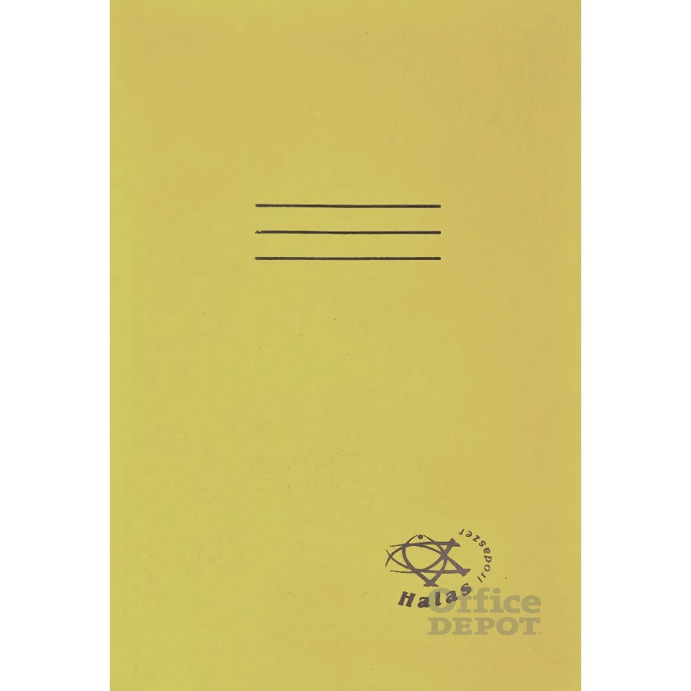 A4 karton sárga pólyás dosszié