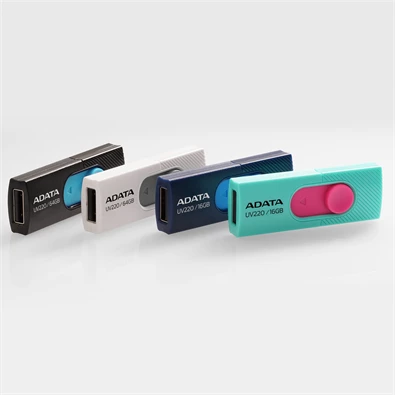 ADATA 32GB USB2.0 Fekete-Kék (AUV220-32G-RBKBL) Flash Drive ADATA 32GB USB2.0 Fekete-Kék (AUV220-32G-RBKBL) Flash Drive