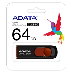 ADATA 32GB USB2.0 Piros (AC008-32G-RKD) Flash Drive ADATA 32GB USB2.0 Piros (AC008-32G-RKD) Flash Drive