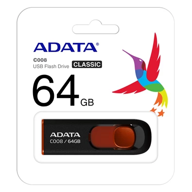 ADATA 32GB USB2.0 Piros (AC008-32G-RKD) Flash Drive ADATA 32GB USB2.0 Piros (AC008-32G-RKD) Flash Drive