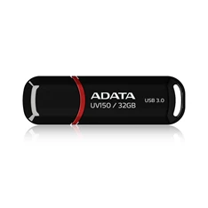ADATA 32GB USB3.2 Fekete (AUV150-32G-RBK) Flash Drive ADATA 32GB USB3.2 Fekete (AUV150-32G-RBK) Flash Drive