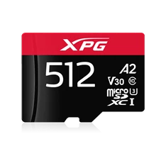 ADATA XPG 512GB SD micro XPG (SDXC Class 10 UHS-I) (AUSDX512GUI3XPGA2-R) gamer memóriakártya ADATA XPG 512GB SD micro XPG (SDXC Class 10 UHS-I) (AUSDX512GUI3XPGA2-R) gamer memóriakártya