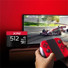 ADATA XPG 512GB SD micro XPG (SDXC Class 10 UHS-I) (AUSDX512GUI3XPGA2-R) gamer memóriakártya ADATA XPG 512GB SD micro XPG (SDXC Class 10 UHS-I) (AUSDX512GUI3XPGA2-R) gamer memóriakártya