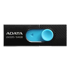 ADATA 64GB USB2.0 Fekete-Kék (AUV220-64G-RBKBL) Flash Drive ADATA 64GB USB2.0 Fekete-Kék (AUV220-64G-RBKBL) Flash Drive