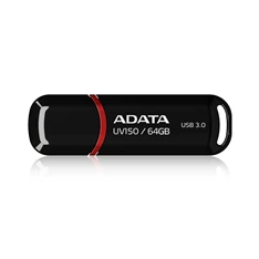 ADATA 64GB USB3.2 Fekete (AUV150-64G-RBK) Flash Drive ADATA 64GB USB3.2 Fekete (AUV150-64G-RBK) Flash Drive
