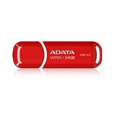 ADATA 64GB USB3.2 Piros (AUV150-64G-RRD) Flash Drive ADATA 64GB USB3.2 Piros (AUV150-64G-RRD) Flash Drive