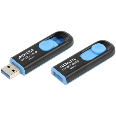 ADATA 64GB USB3.2 Fekete-Kék (AUV128-64G-RBE) Flash Drive ADATA 64GB USB3.2 Fekete-Kék (AUV128-64G-RBE) Flash Drive