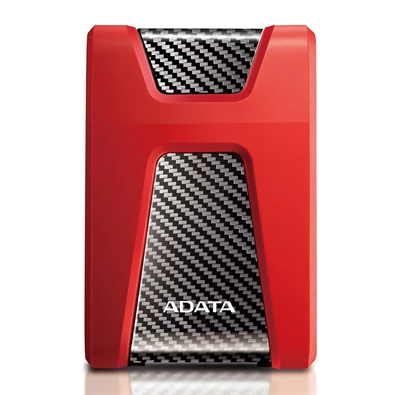 ADATA AHD650 2,5" 1TB USB3.1 ütésálló piros külső winchester ADATA AHD650 2,5" 1TB USB3.1 ütésálló piros külső winchester