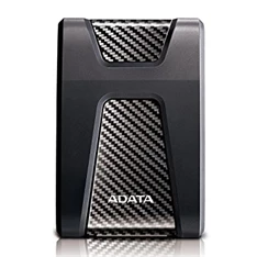 ADATA AHD650 2,5" 2TB USB3.1 ütésálló fekete külső winchester ADATA AHD650 2,5" 2TB USB3.1 ütésálló fekete külső winchester