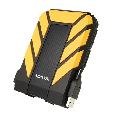 ADATA AHD710P 2,5" 1TB USB3.1 ütés és vízálló sárga külső winchester ADATA AHD710P 2,5" 1TB USB3.1 ütés és vízálló sárga külső winchester