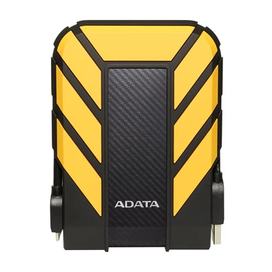 ADATA AHD710P 2,5" 2TB USB3.1 ütés és vízálló sárga külső winchester ADATA AHD710P 2,5" 2TB USB3.1 ütés és vízálló sárga külső winchester