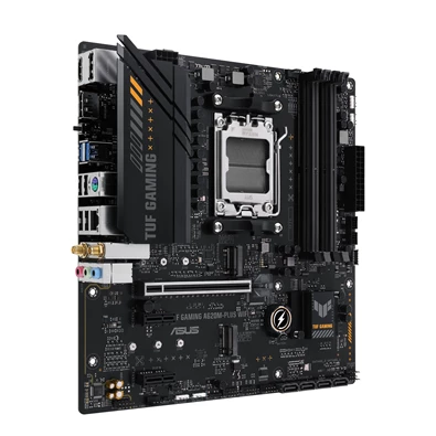 Asus TUF GAMING A620M-PLUS WIFI AMD A620 AM5 mATX alaplap Asus TUF GAMING A620M-PLUS WIFI AMD A620 AM5 mATX alaplap