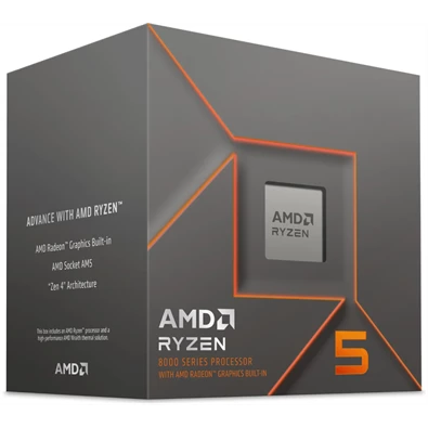 AMD AM5 Ryzen 5 8500G 3,50GHz Socket AM5 (8500G) box processzor AMD AM5 Ryzen 5 8500G 3,50GHz Socket AM5 (8500G) box processzor
