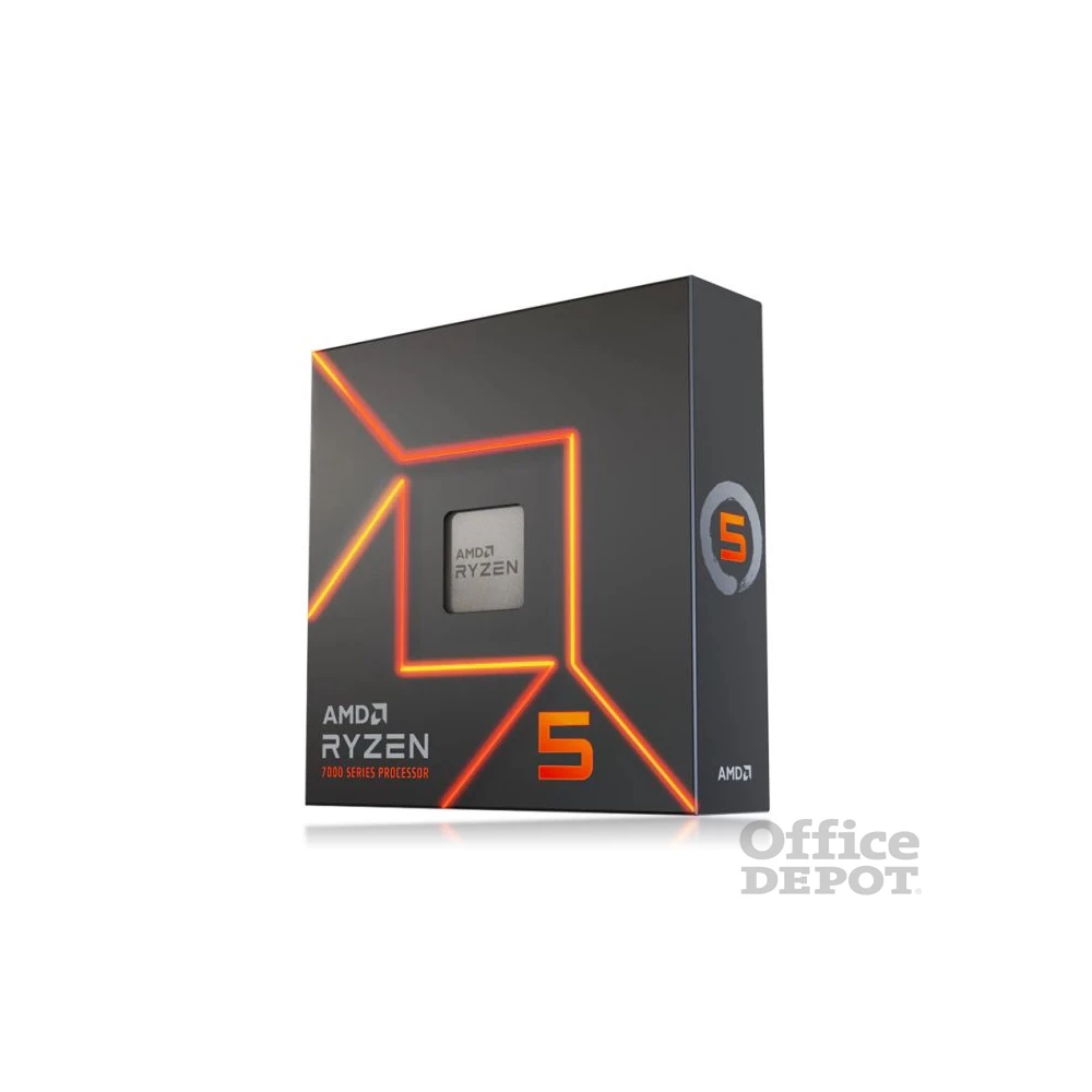 AMD Ryzen 5 7600X 4,7GHz Socket AM5 32MB (7600X) box processzor