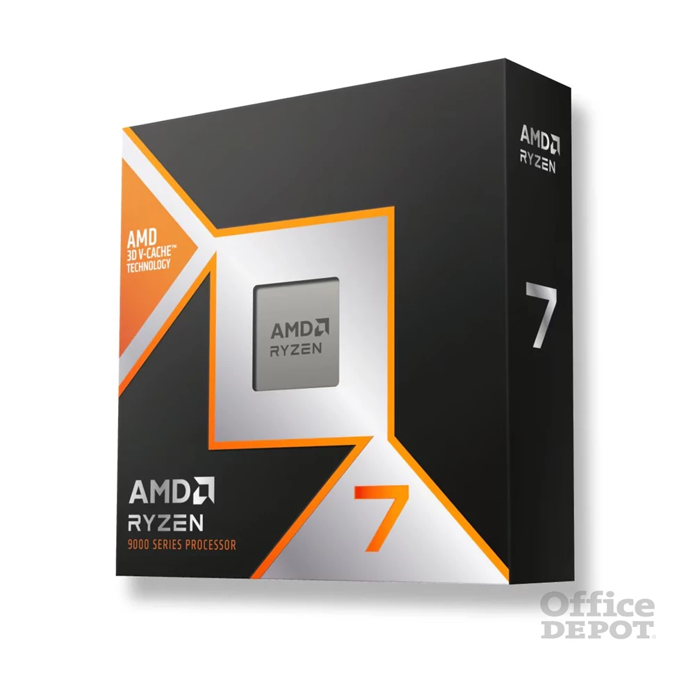 AMD Ryzen 7 9800X3D, 5,2GHz Socket AM5 96MB (100-100001084WOF) box processzor AMD Ryzen 7 9800X3D, 5,2GHz Socket AM5 96MB (100-100001084WOF) box processzor