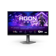 AOC 27" AG276QZD2 QHD OLED 240Hz HDMI/DP/USB gamer monitor