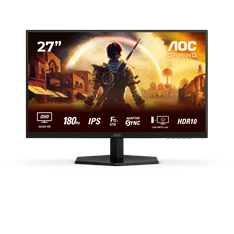 AOC 27" Q27G42XE QHD Fast IPS 180Hz HDMI/DP gamer monitor