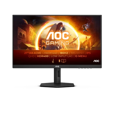 AOC 27" Q27G4X QHD IPS 180Hz DP/HDMI gamer monitor AOC 27" Q27G4X QHD IPS 180Hz DP/HDMI gamer monitor