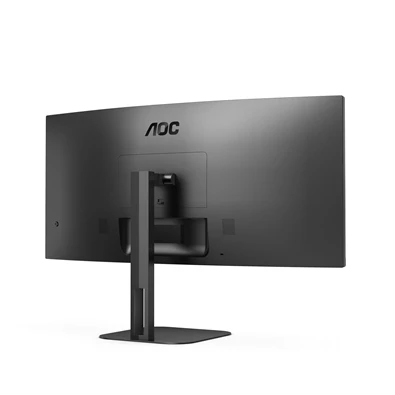 AOC 34" CU34V5C/BK UWQHD VA 100Hz HDMI/USB-C/DP ívelt monitor AOC 34" CU34V5C/BK UWQHD VA 100Hz HDMI/USB-C/DP ívelt monitor