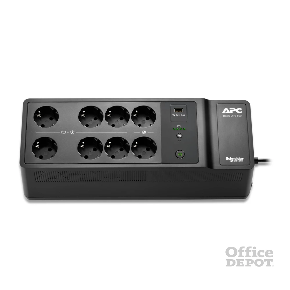 APC BE500G2-GR Back-UPS 500 VA 230 V 1 USB-A szünetmentes akkumulátor