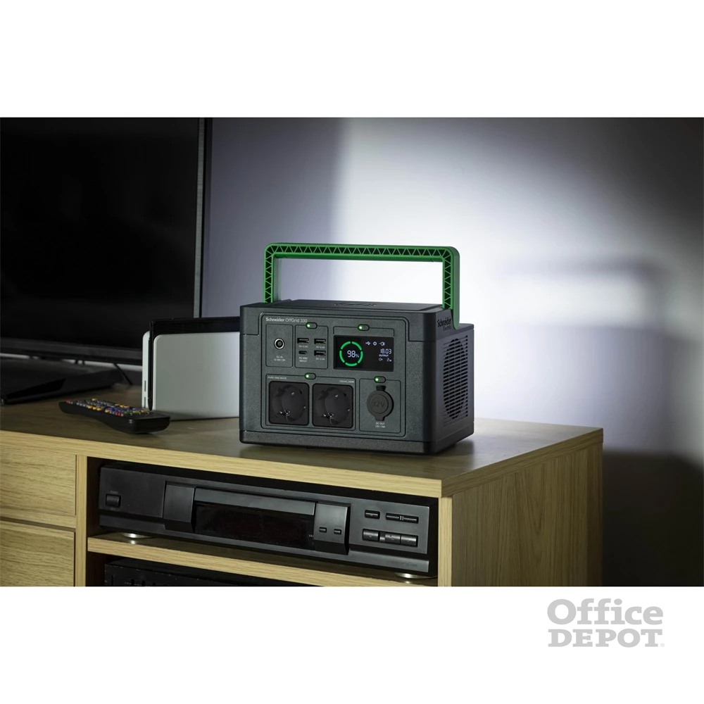 APC PPS330-GR OffGrid 330 332Wh Lítium-ion 230V hordozható akkumulátor állomás