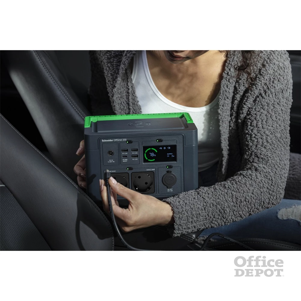 APC PPS330-GR OffGrid 330 332Wh Lítium-ion 230V hordozható akkumulátor állomás