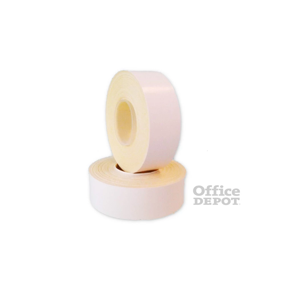 5db fehér folyamatos árazógépszalag