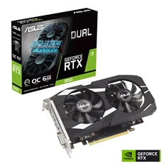ASUS GeForce RTX 3050 Dual OC nVidia 6GB GDDR6 96bit PCIe videókártya ASUS GeForce RTX 3050 Dual OC nVidia 6GB GDDR6 96bit PCIe videókártya