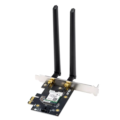 ASUS PCE-AX1800 PCI-Express Dual Band AX1800 hálózati adapter ASUS PCE-AX1800 PCI-Express Dual Band AX1800 hálózati adapter